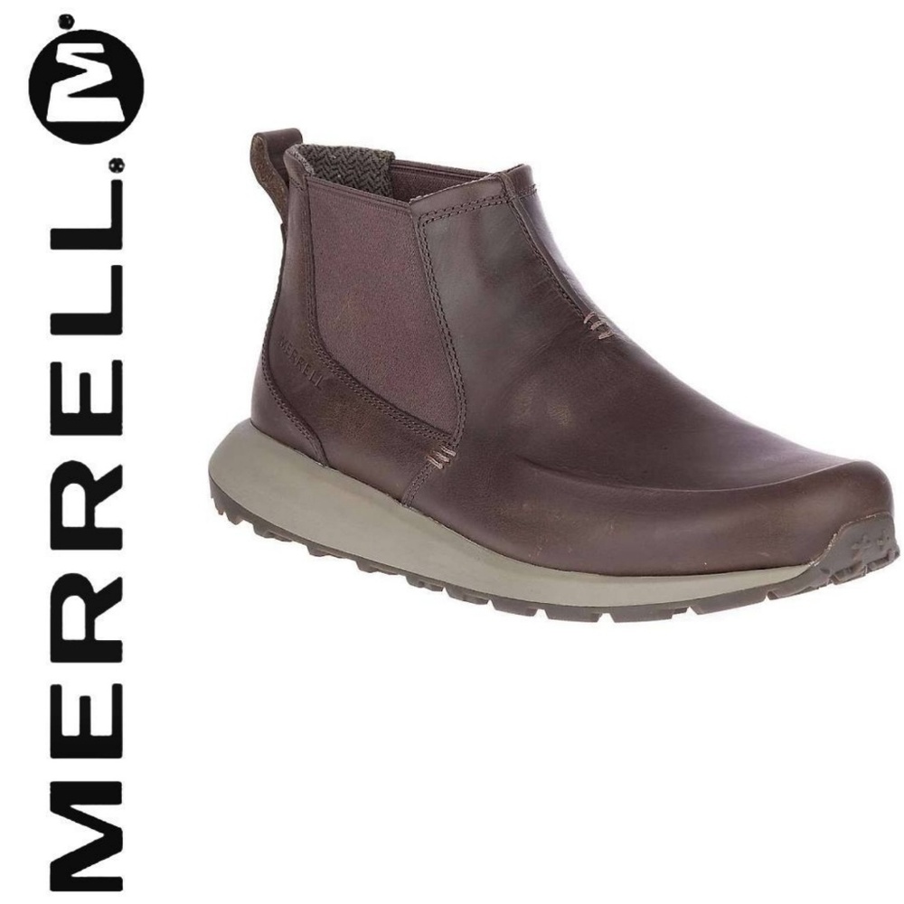 The Merrell Men's Ashford Chelsea Espresso Boots